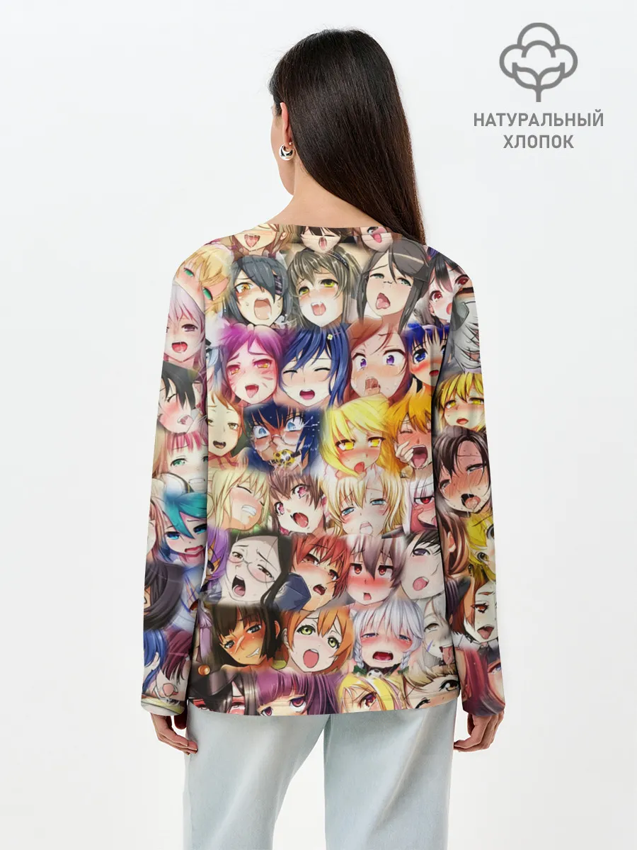 Лонгслив женский. Хлопок / SENPAI | СЕНПАЙ