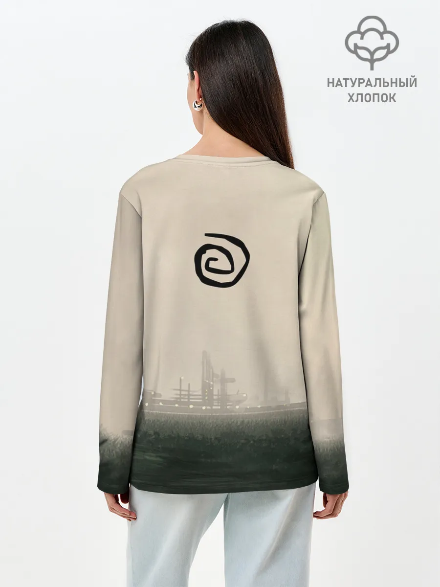 Лонгслив женский. Хлопок / Настоящий детектив