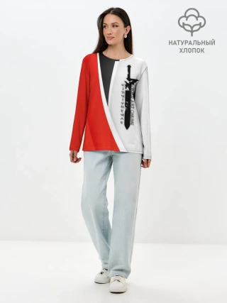 Лонгслив женский. Хлопок / Sword Art Online