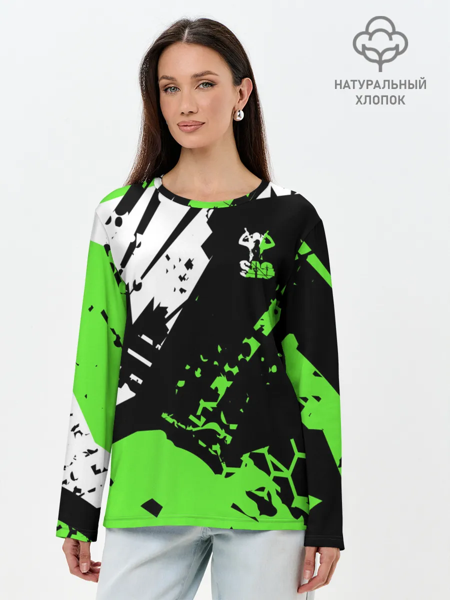 Лонгслив женский. Хлопок / Sword Art Online