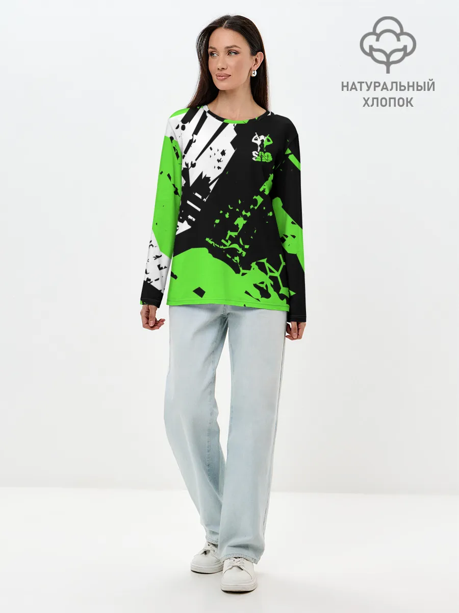 Лонгслив женский. Хлопок / Sword Art Online