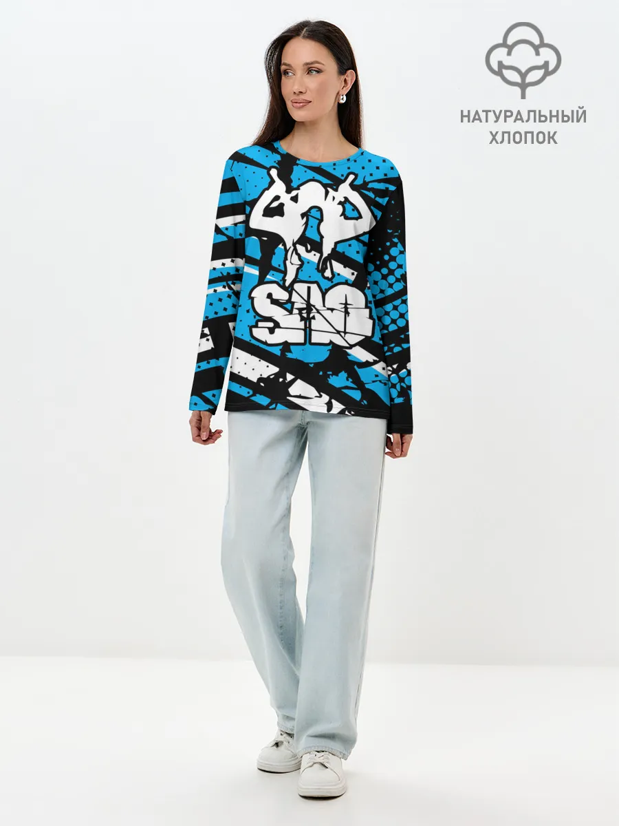 Лонгслив женский. Хлопок / Sword Art Online