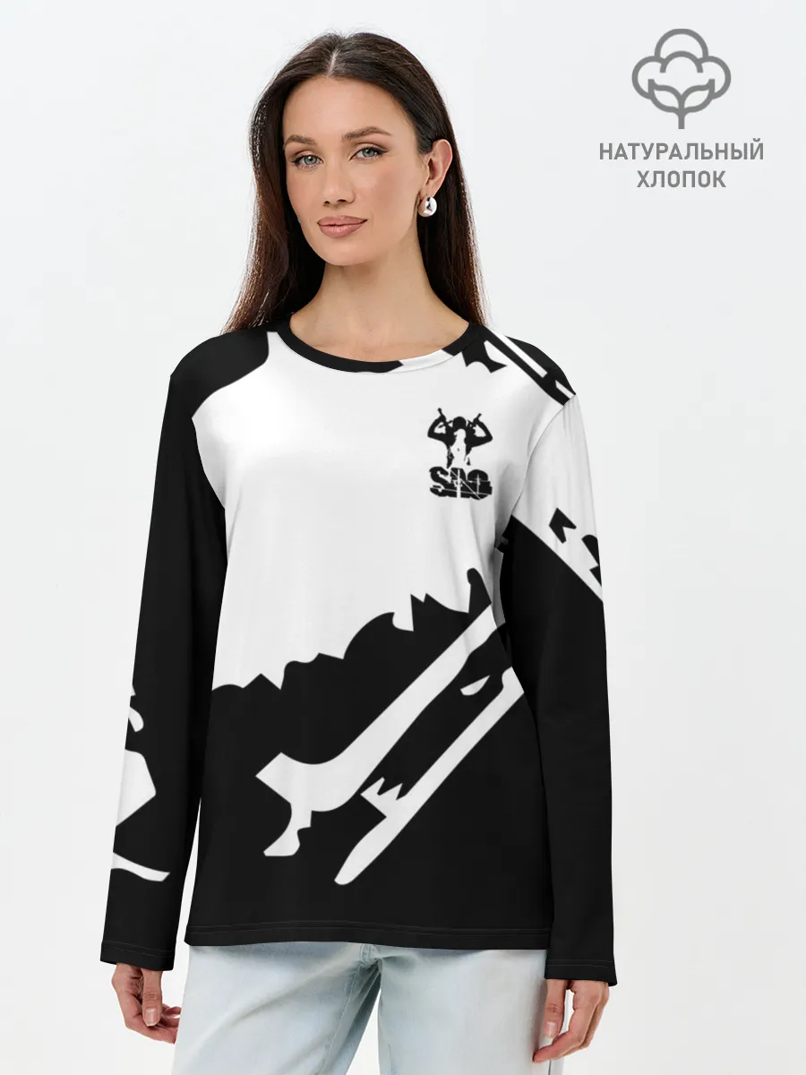 Лонгслив женский. Хлопок / Sword Art Online