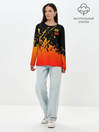 Лонгслив женский. Хлопок / Sword Art Online