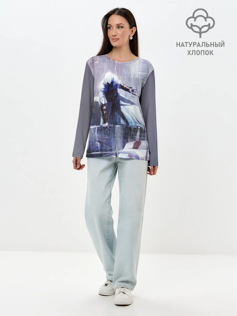 Лонгслив женский. Хлопок / ASSASSINS CREED