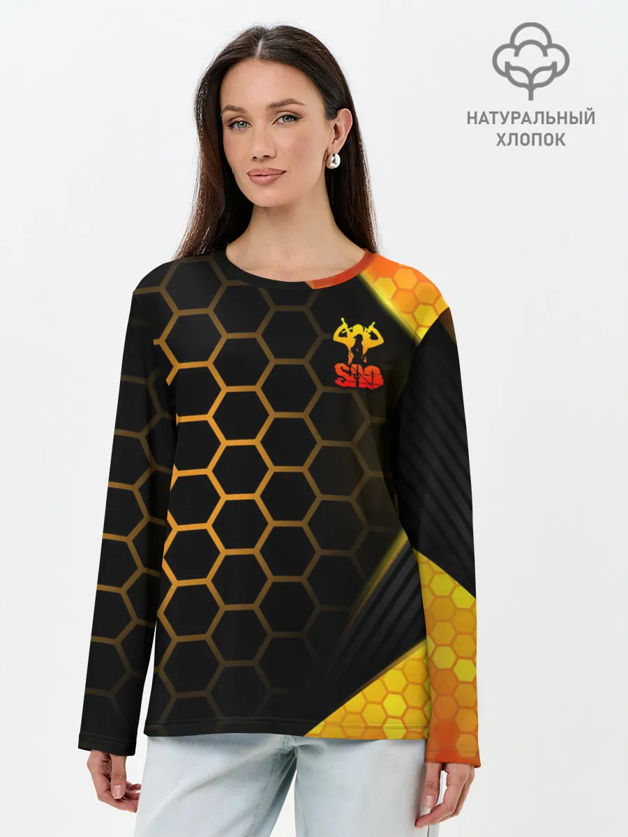 Лонгслив женский. Хлопок / Sword Art Online