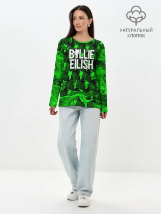 Лонгслив женский. Хлопок / BILLIE EILISH