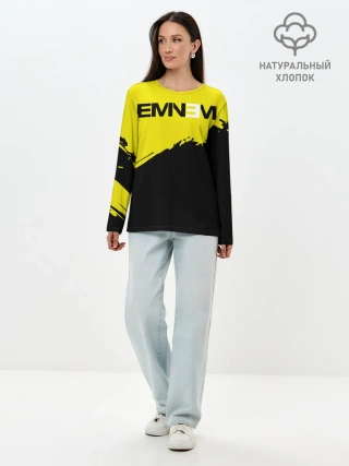 Лонгслив женский. Хлопок / Eminem