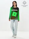 Лонгслив женский. Хлопок / ROBLOX / РОБЛОКС