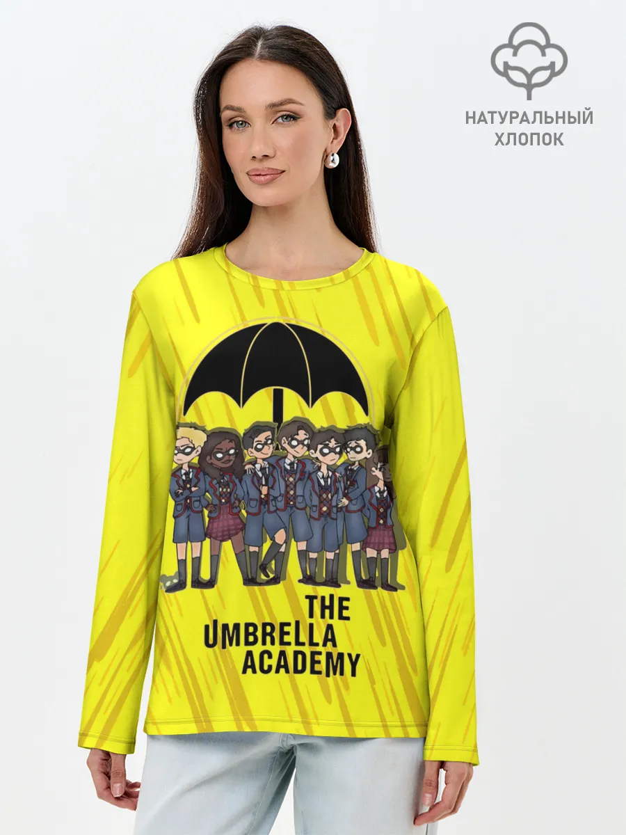 Лонгслив женский. Хлопок / The Umbrella Academy