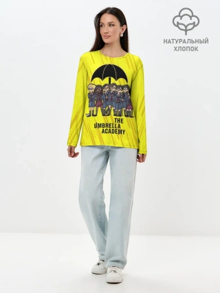 Лонгслив женский. Хлопок / The Umbrella Academy