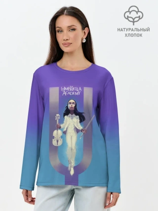 Лонгслив женский. Хлопок / The umbrella academy