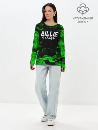 Лонгслив женский. Хлопок / BILLIE EILISH