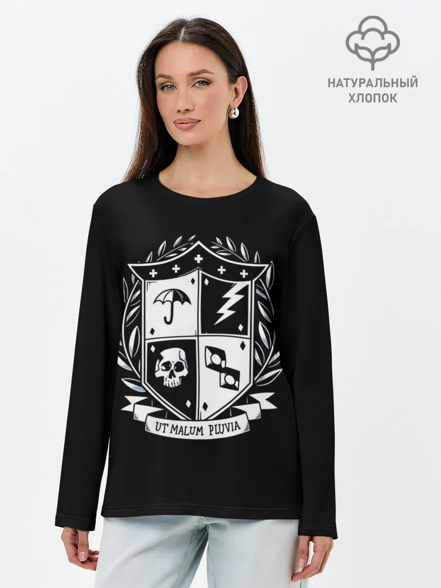 Лонгслив женский. Хлопок / Академия Амбрелла