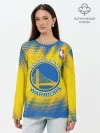 Лонгслив женский. Хлопок / Golden State Warriors