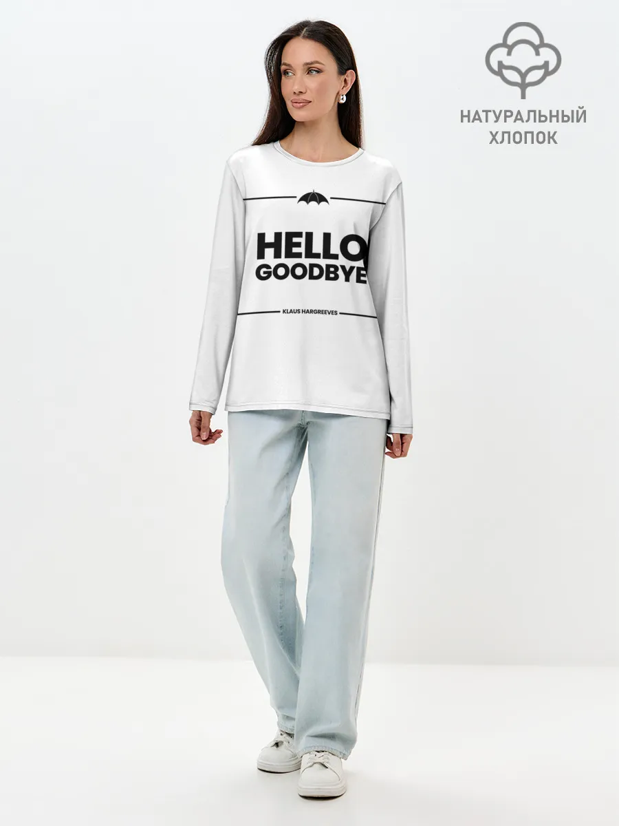 Лонгслив женский. Хлопок / Академия Амбрелла