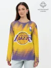 Лонгслив женский. Хлопок / Los Angeles Lakers
