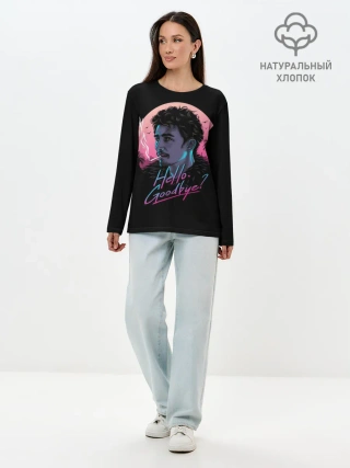 Лонгслив женский. Хлопок / Академия Амбрелла