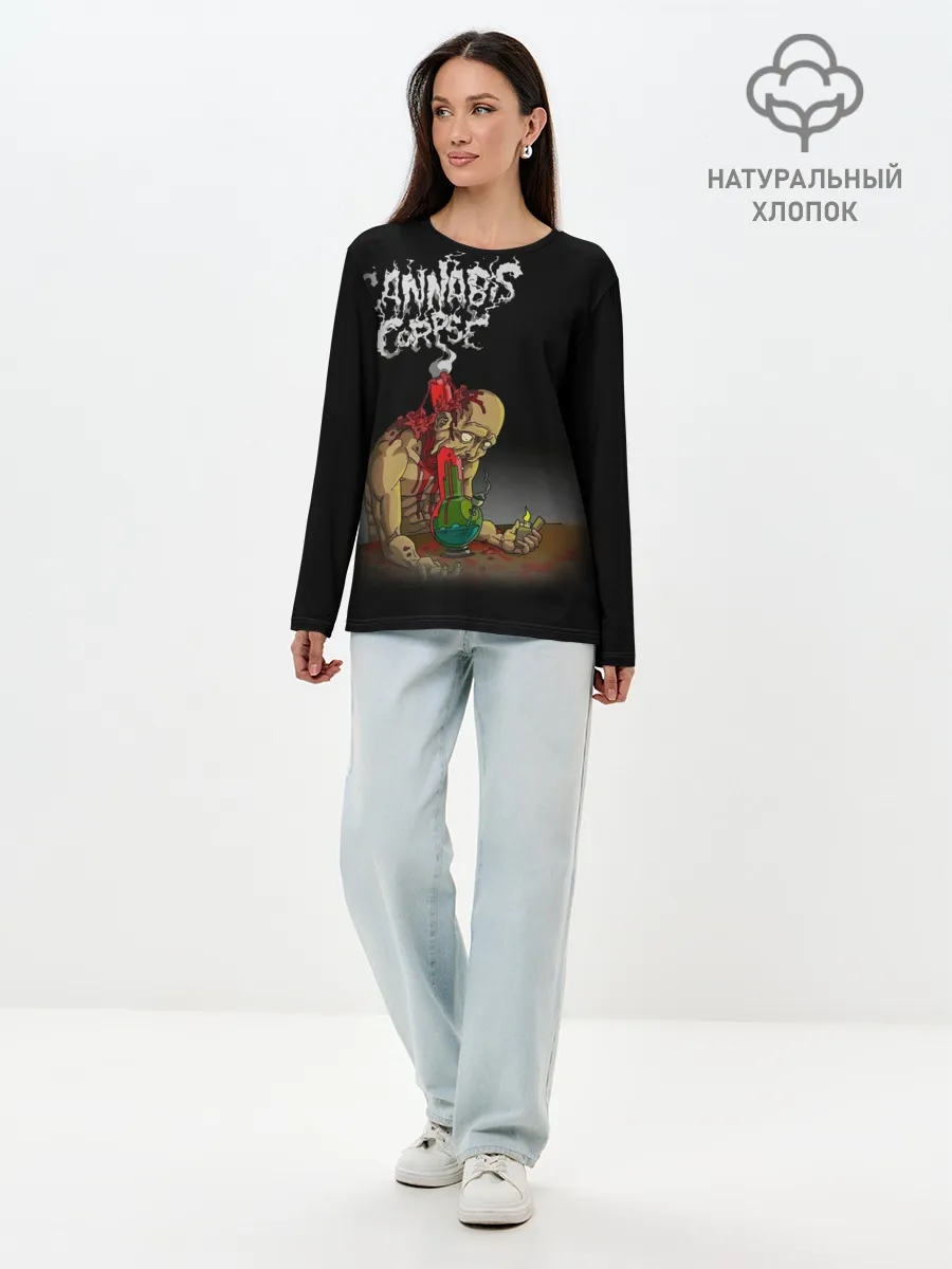 Лонгслив женский. Хлопок / Cannibal Corpse #2