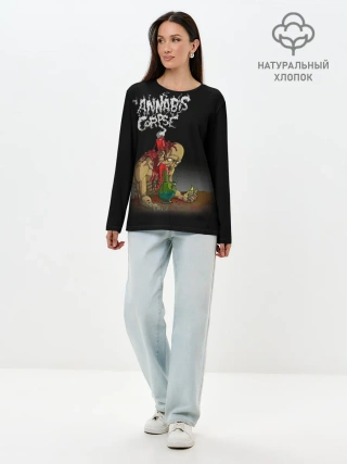 Лонгслив женский. Хлопок / Cannibal Corpse #2