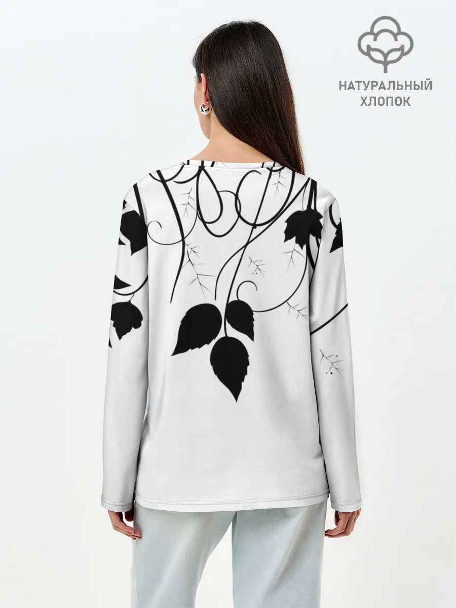 Лонгслив женский. Хлопок / Eminem