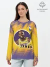Лонгслив женский. Хлопок / LeBron James