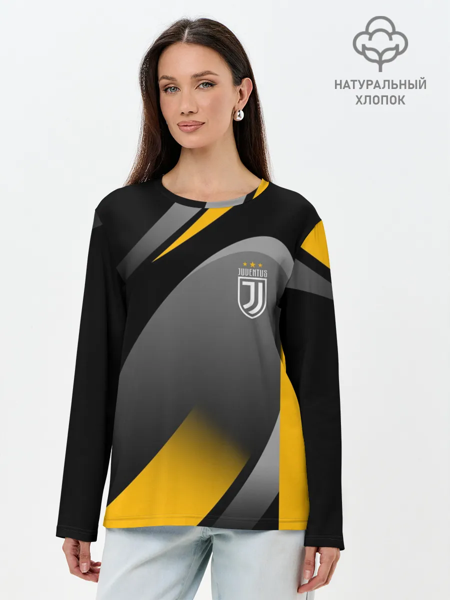 Лонгслив женский. Хлопок / Juventus Uniform