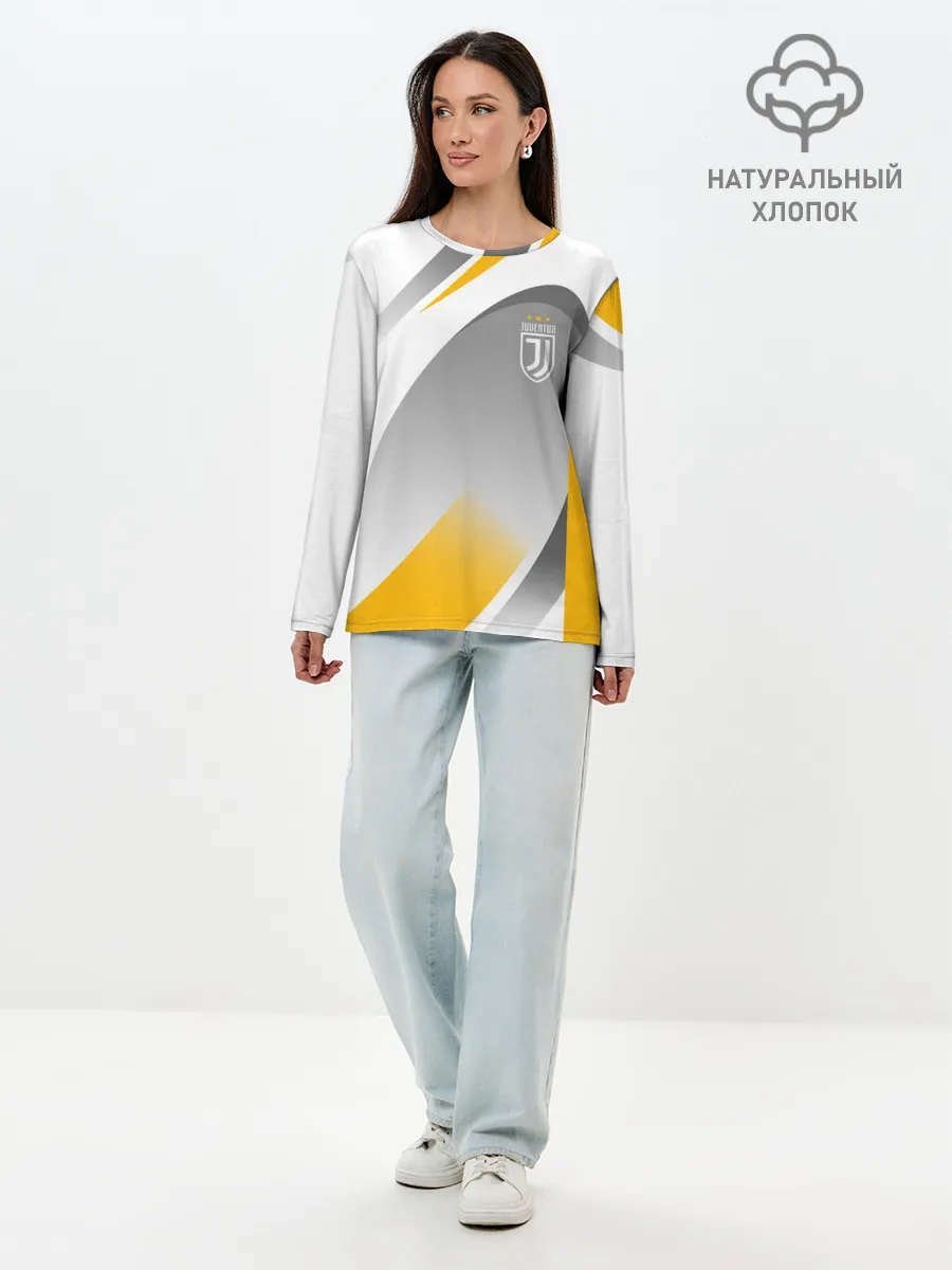 Лонгслив женский. Хлопок / Juventus Uniform