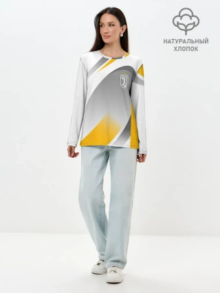 Лонгслив женский. Хлопок / Juventus Uniform
