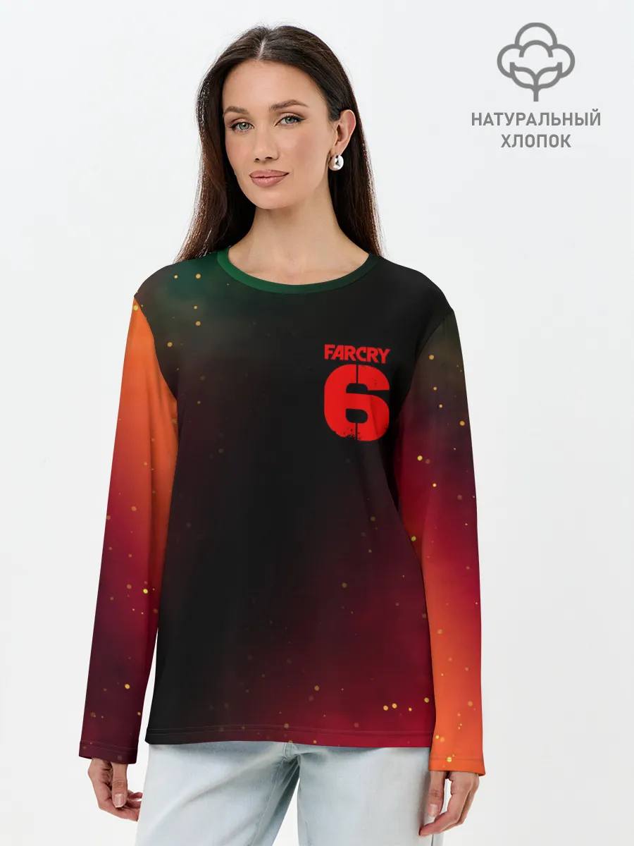 Лонгслив женский. Хлопок / FAR CRY 6 / ФАР КРАЙ 6