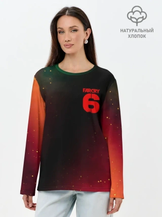 Лонгслив женский. Хлопок / FAR CRY 6 / ФАР КРАЙ 6
