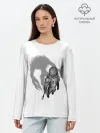 Лонгслив женский. Хлопок / Prey