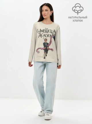 Лонгслив женский. Хлопок / The umbrella academy