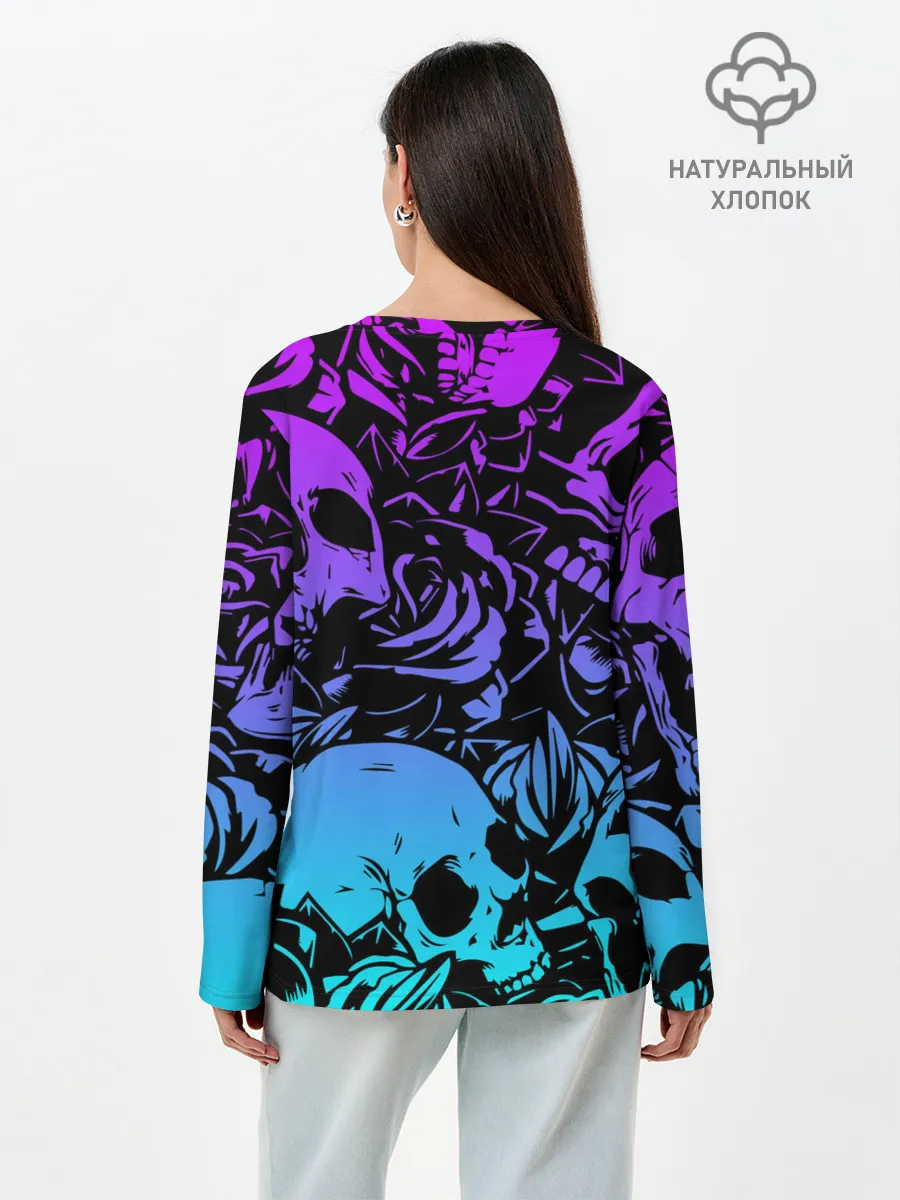 Лонгслив женский. Хлопок / HONDA