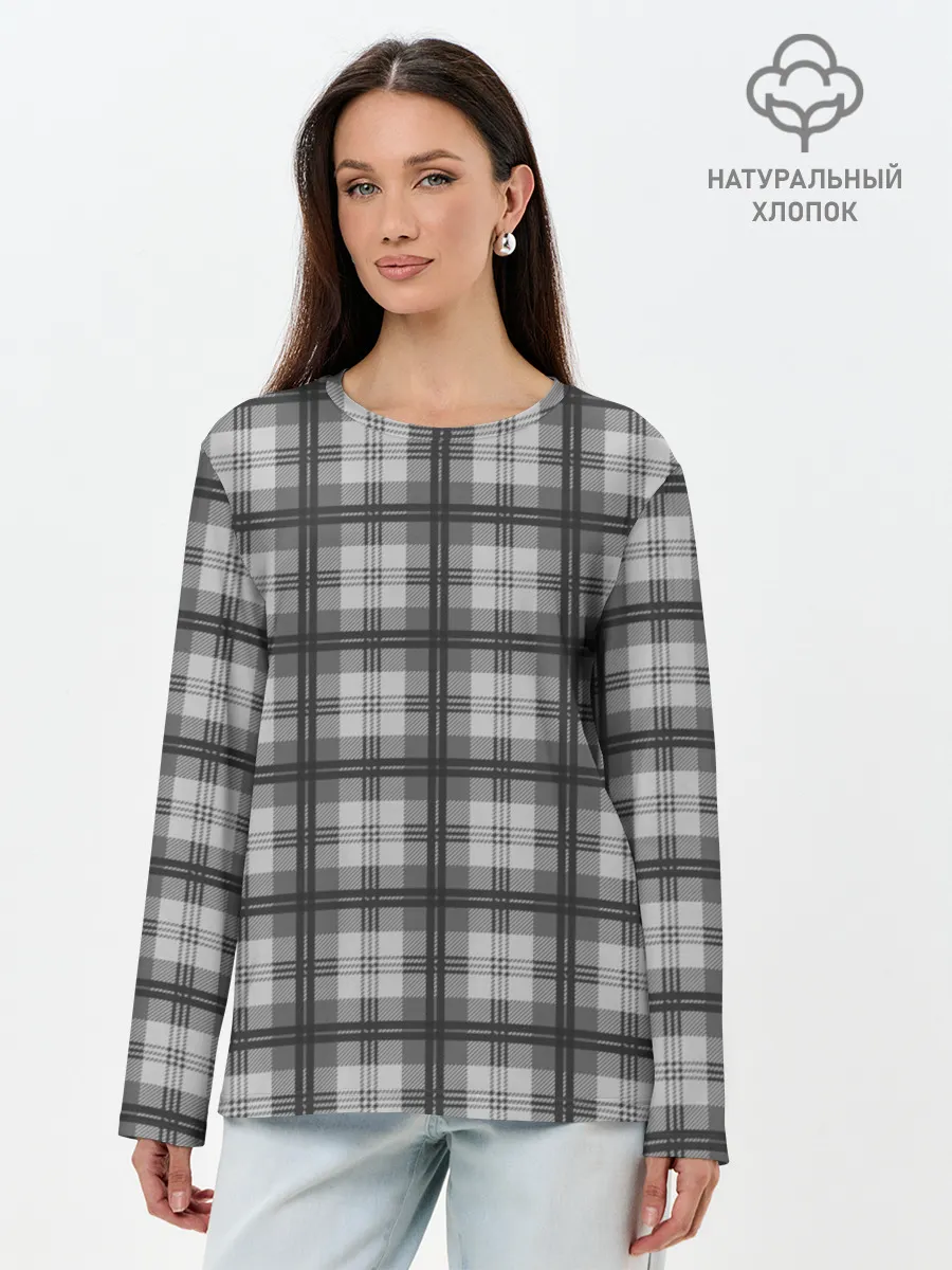 Лонгслив женский. Хлопок / ДЖЕНТЛЬМЕНЫ