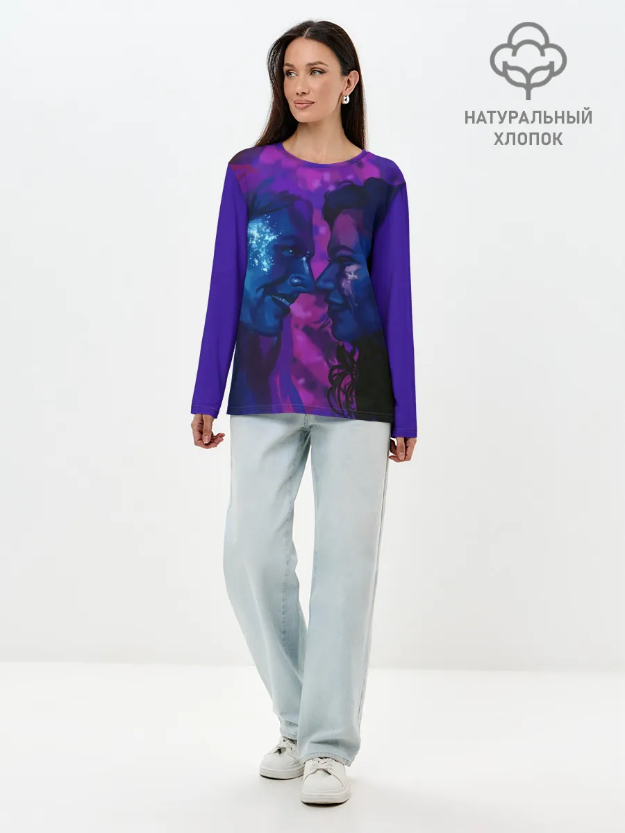 Лонгслив женский. Хлопок / euphoria