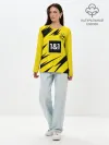 Лонгслив женский. Хлопок / HAALAND Borussia Dortmund