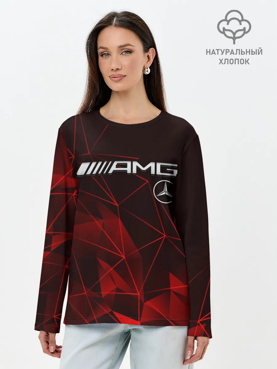 Лонгслив женский. Хлопок / MERCEDES