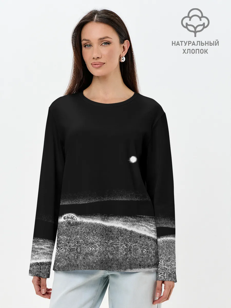 Лонгслив женский. Хлопок / Broken