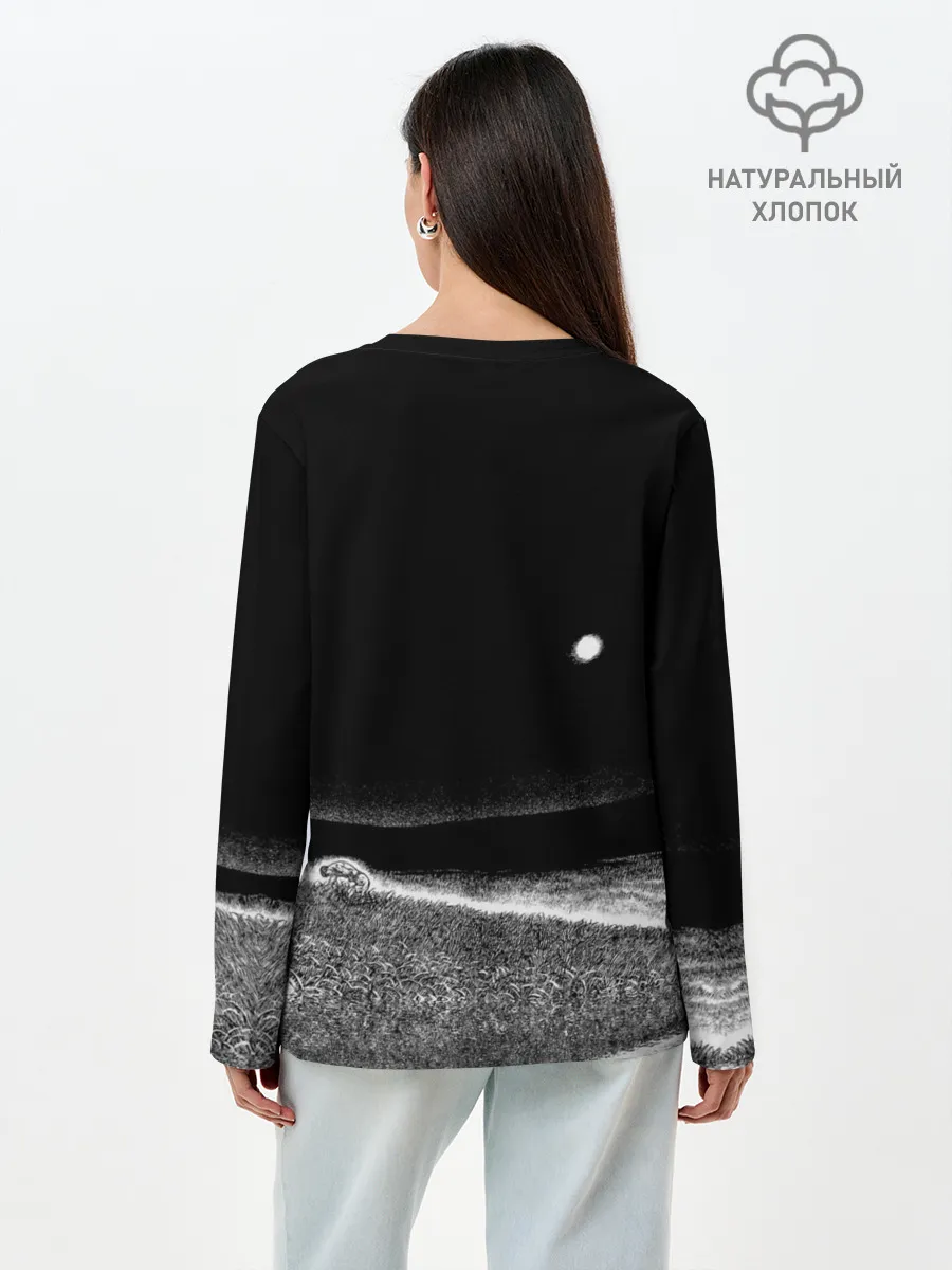 Лонгслив женский. Хлопок / Broken