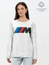 Лонгслив женский. Хлопок / BMW / БМВ