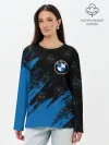 Лонгслив женский. Хлопок / BMW / БМВ