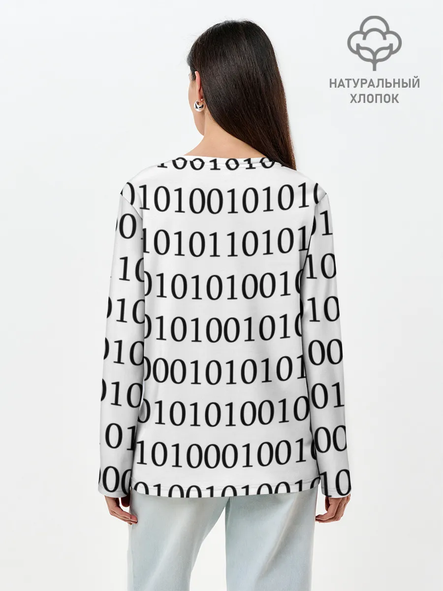 Лонгслив женский. Хлопок / 101
