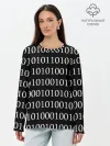 Лонгслив женский. Хлопок / Black 101