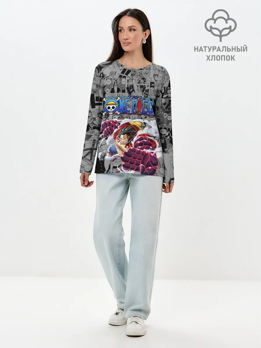 Лонгслив женский. Хлопок / Fourth Gear