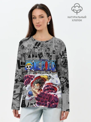 Лонгслив женский. Хлопок / Fourth Gear