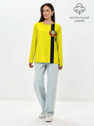 Лонгслив женский. Хлопок / СССР