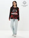 Лонгслив женский. Хлопок / Мазда