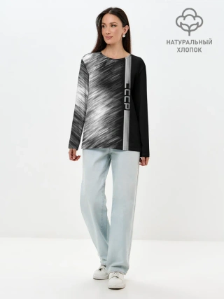 Лонгслив женский. Хлопок / СССР