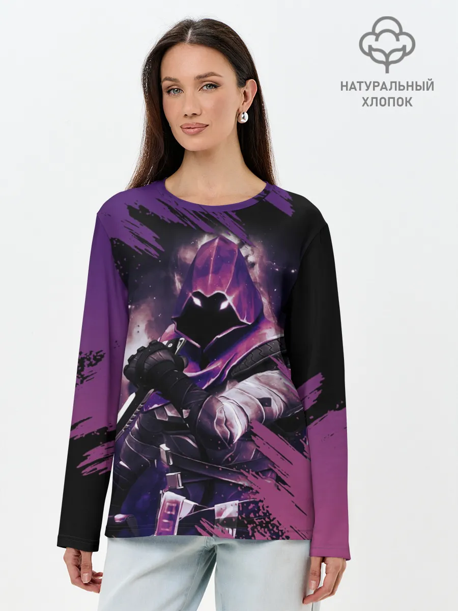 Лонгслив женский. Хлопок / VALORANT
